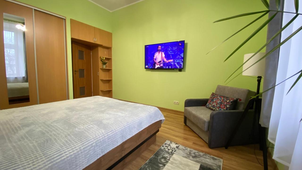 Lublinbnb - Exclusive Family Apartment ------ In The Heart Of Lublin -------------------------------- Bedroom & Living Room & Kitchen מראה חיצוני תמונה