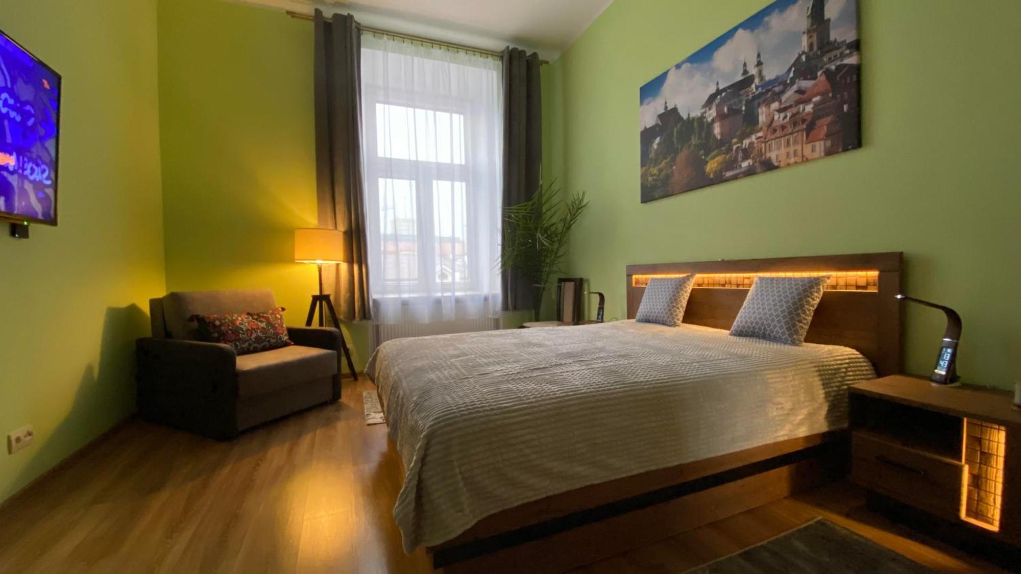 Lublinbnb - Exclusive Family Apartment ------ In The Heart Of Lublin -------------------------------- Bedroom & Living Room & Kitchen מראה חיצוני תמונה